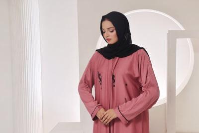 Zeenat Rose Embroided Abaya