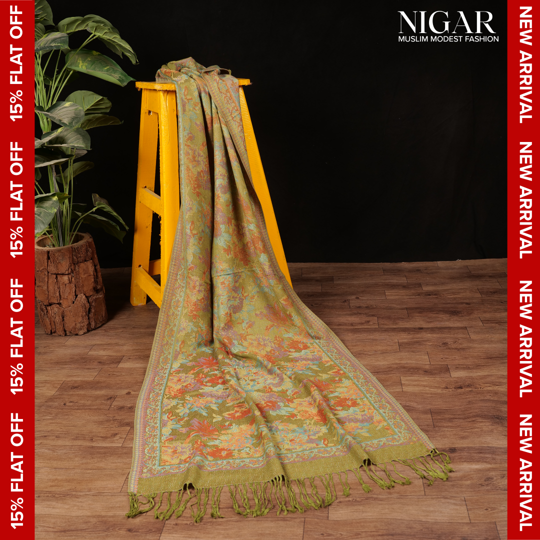 Floral Pashmina Stole