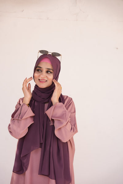 Georgette Hijab Mulberry