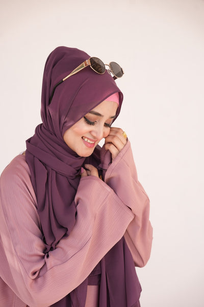 Georgette Hijab Mulberry