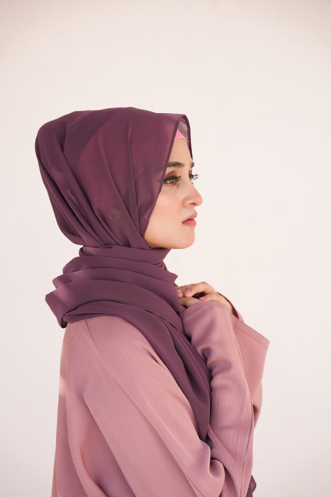 Georgette Hijab Mulberry