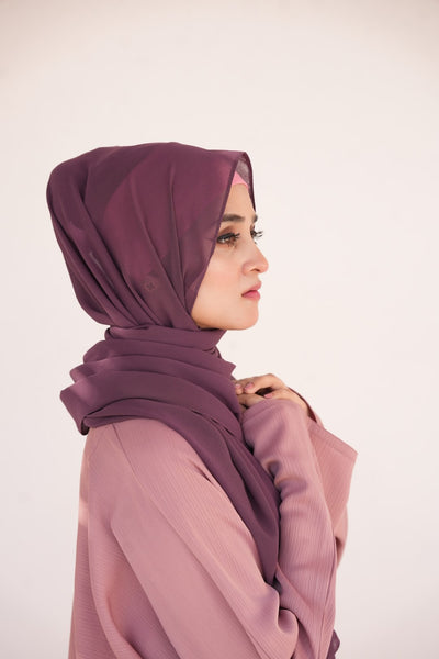 Georgette Hijab Mulberry
