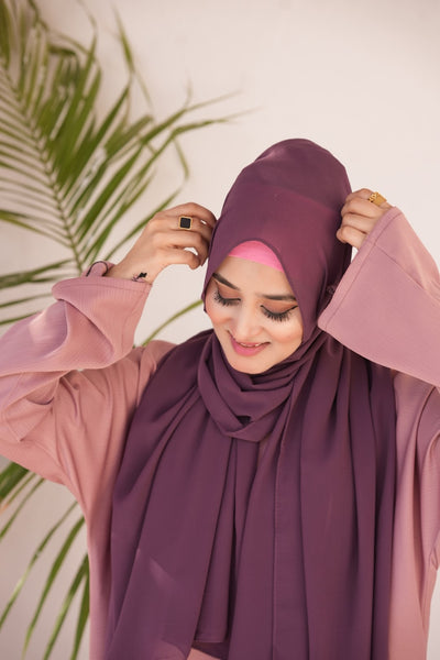 Georgette Hijab Mulberry