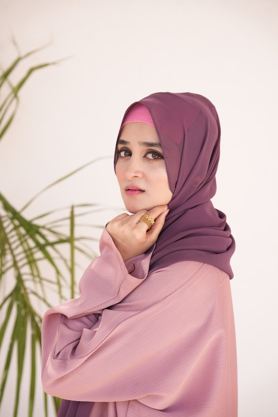 Georgette Hijab Mulberry