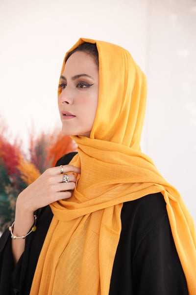 Turkish Slub Lawn - Yellow