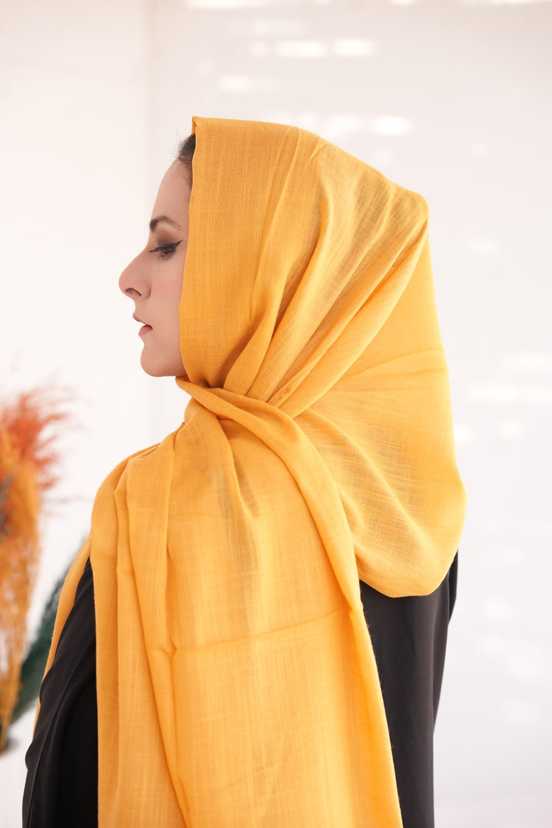 Turkish Slub Lawn - Yellow