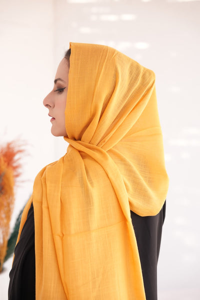 Turkish Slub Lawn - Yellow