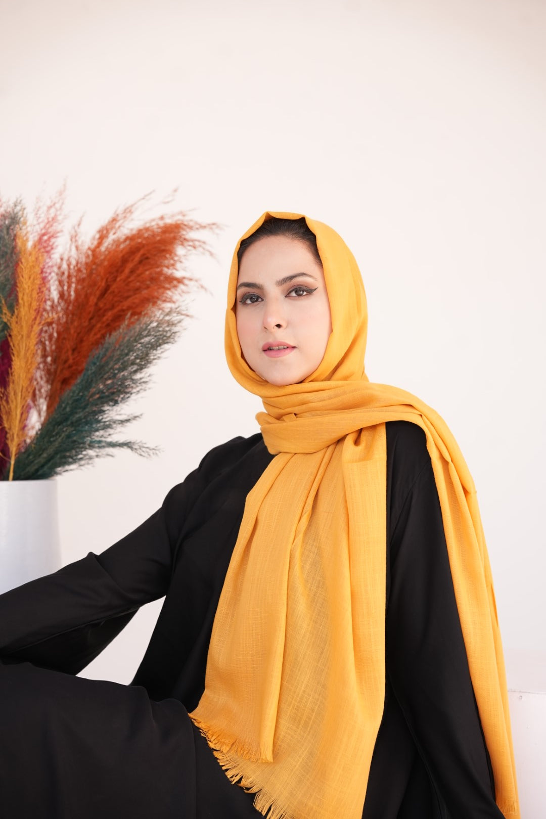 Turkish Slub Lawn - Yellow