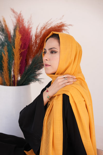 Turkish Slub Lawn - Yellow