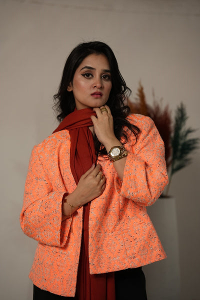 Pashmina Solid Dyed Stole - Red