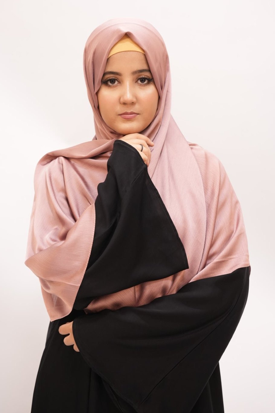 Crinkle Silk - Rosegold