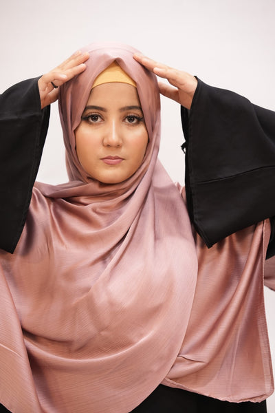 Crinkle Silk - Rosegold