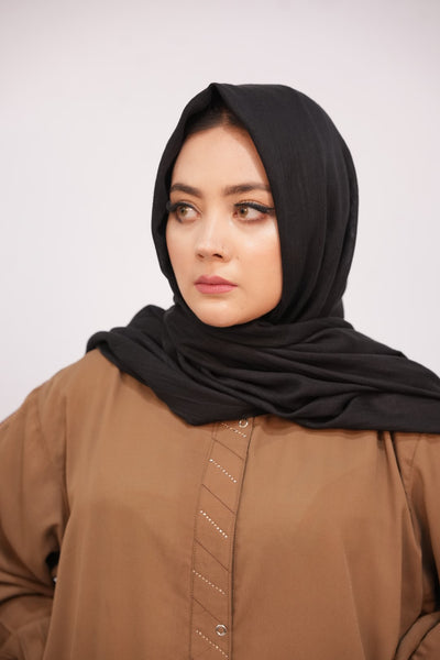 Turkish Slub Lawn - Black