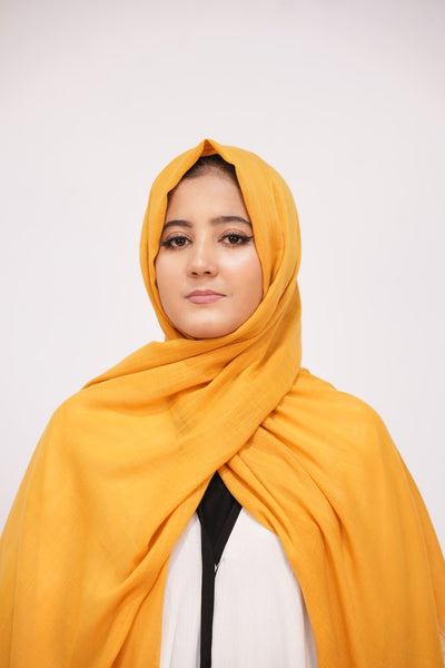 Turkish Slub Lawn - Mustard