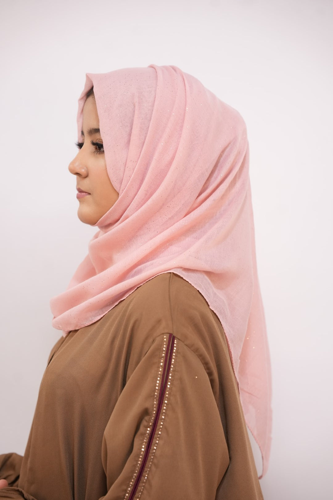 Lawn Glow Hijab Soft Pink