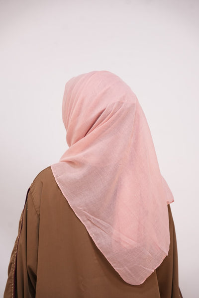 Lawn Glow Hijab Soft Pink