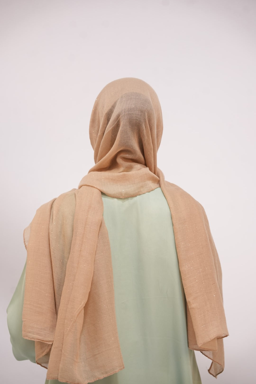 Lawn Glow Hijab Khaki