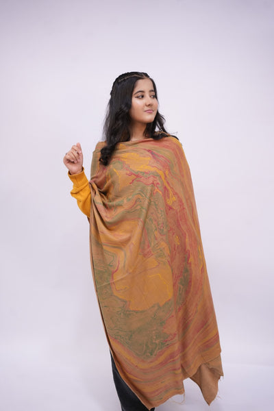 Multicolor Digital Printed Pashmina