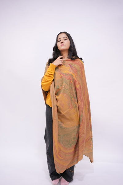 Multicolor Digital Printed Pashmina