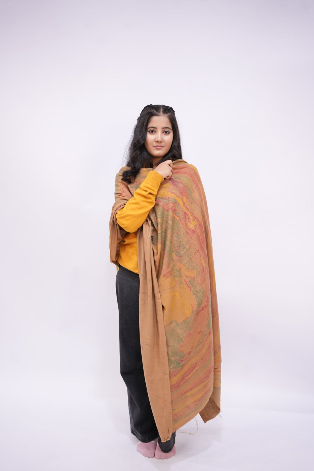 Multicolor Digital Printed Pashmina