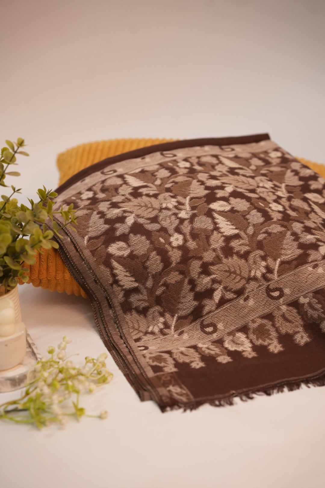 Pashmina Jacquard - Brown