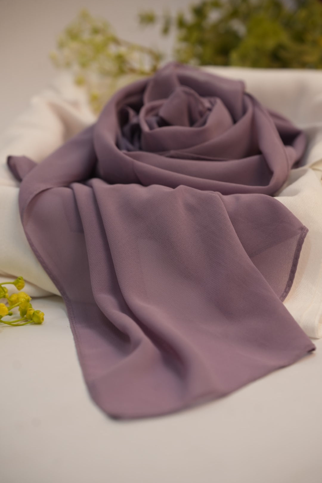 Georgette Hijab Mauve