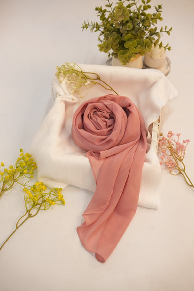 Georgette Hijab Petite Orchid