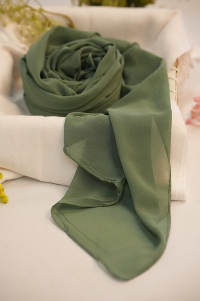 Georgette Hijab Dingley Green