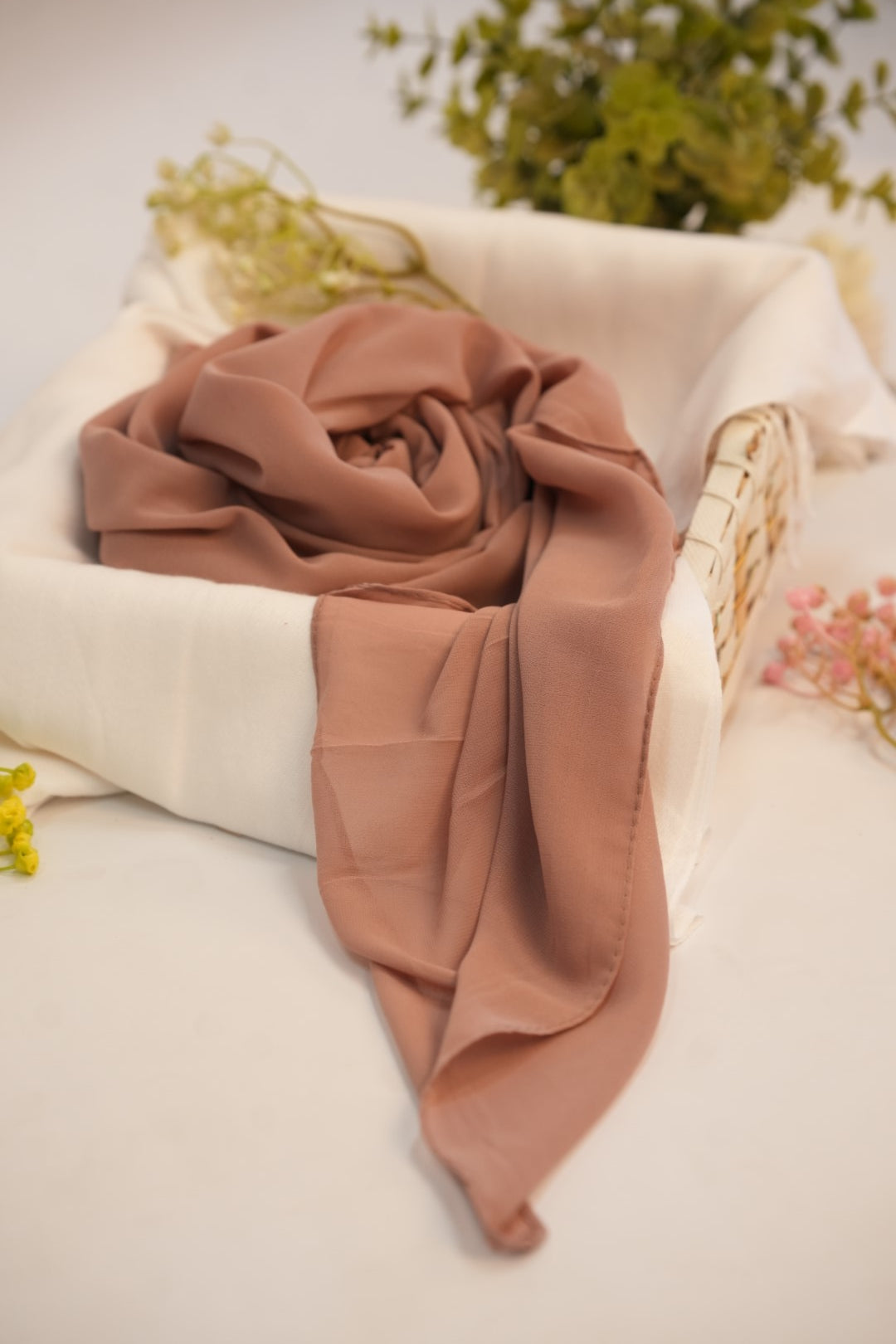 Georgette Hijab Light Hazelnut