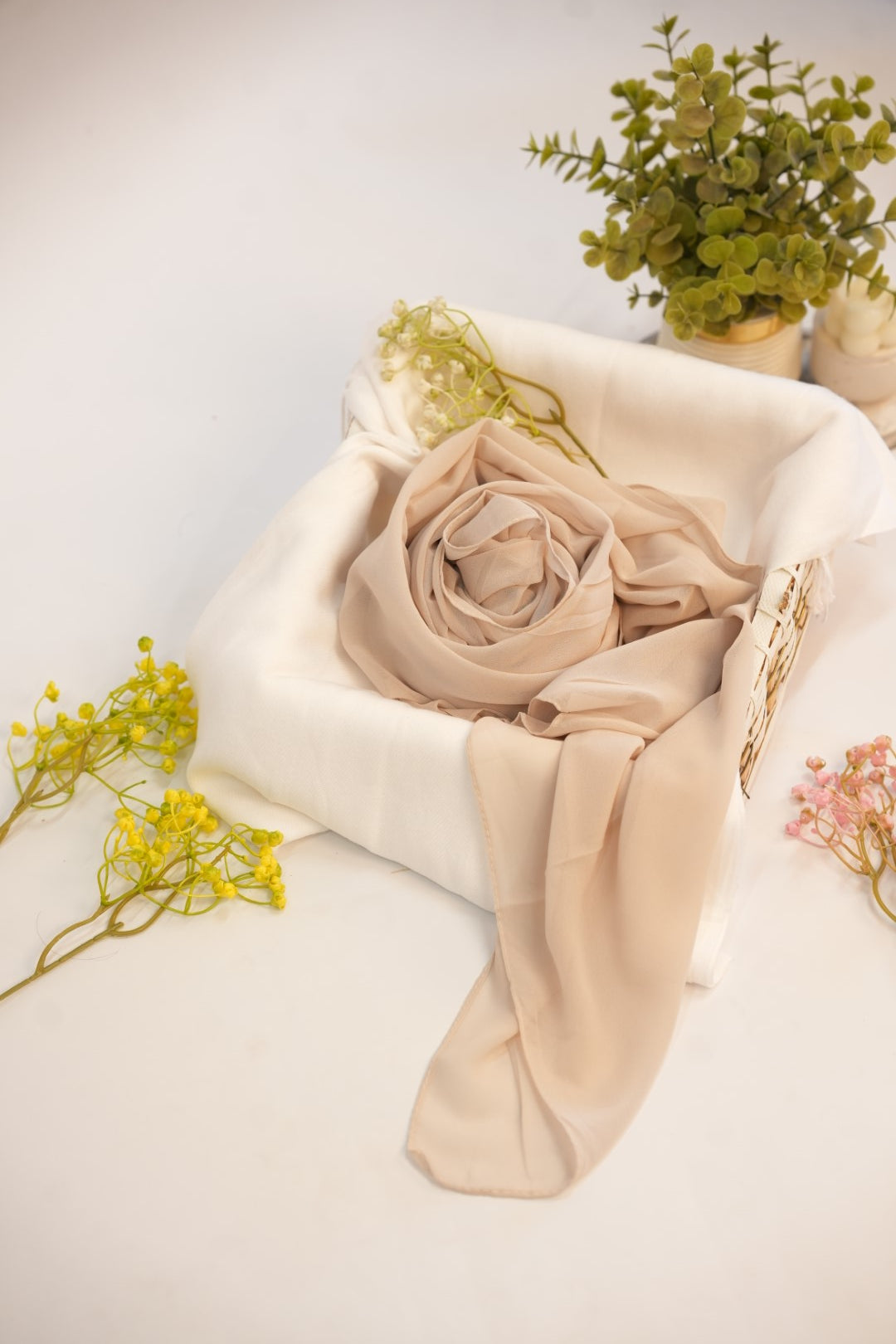 Georgette Hijab Vanila