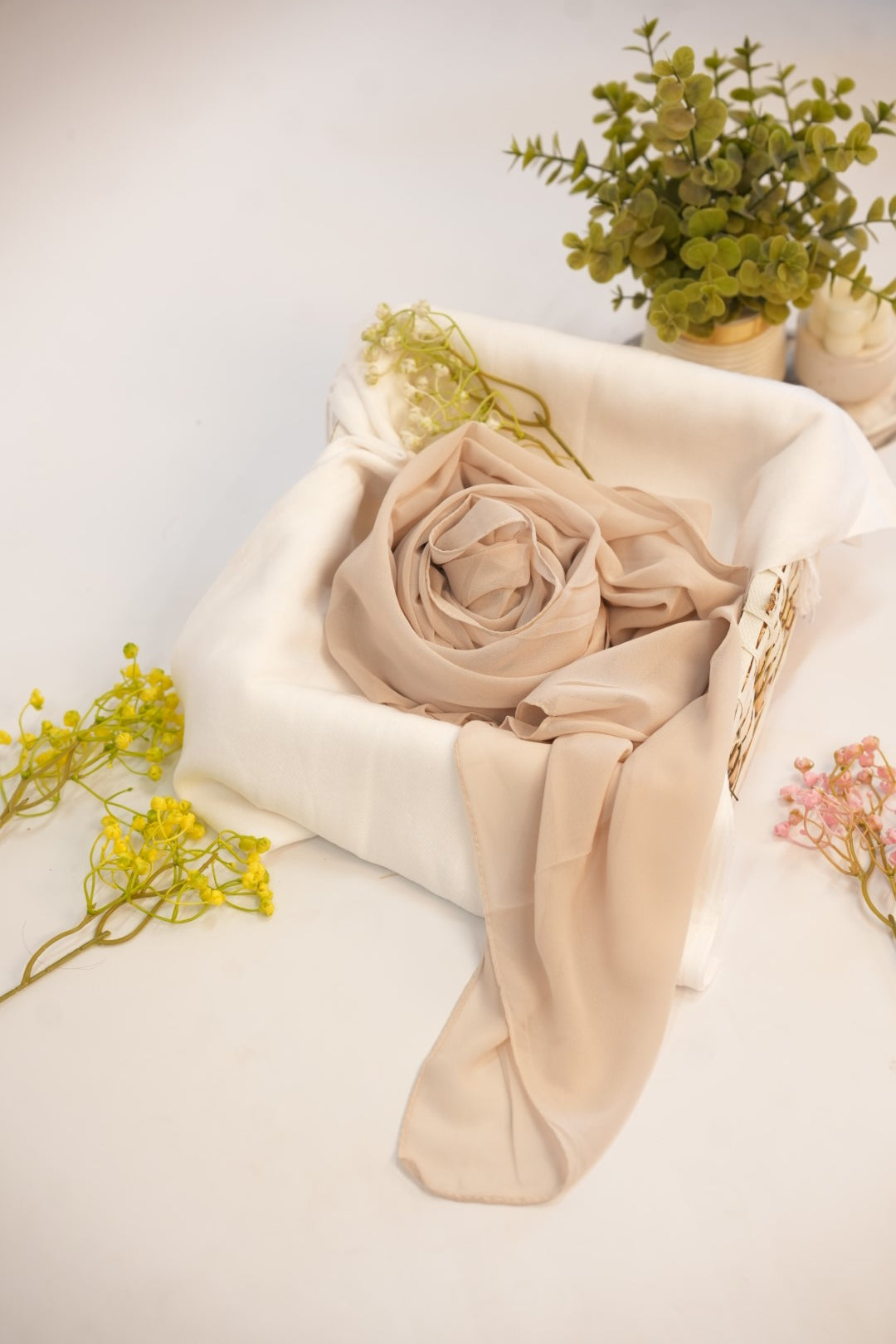 Georgette Hijab Vanila