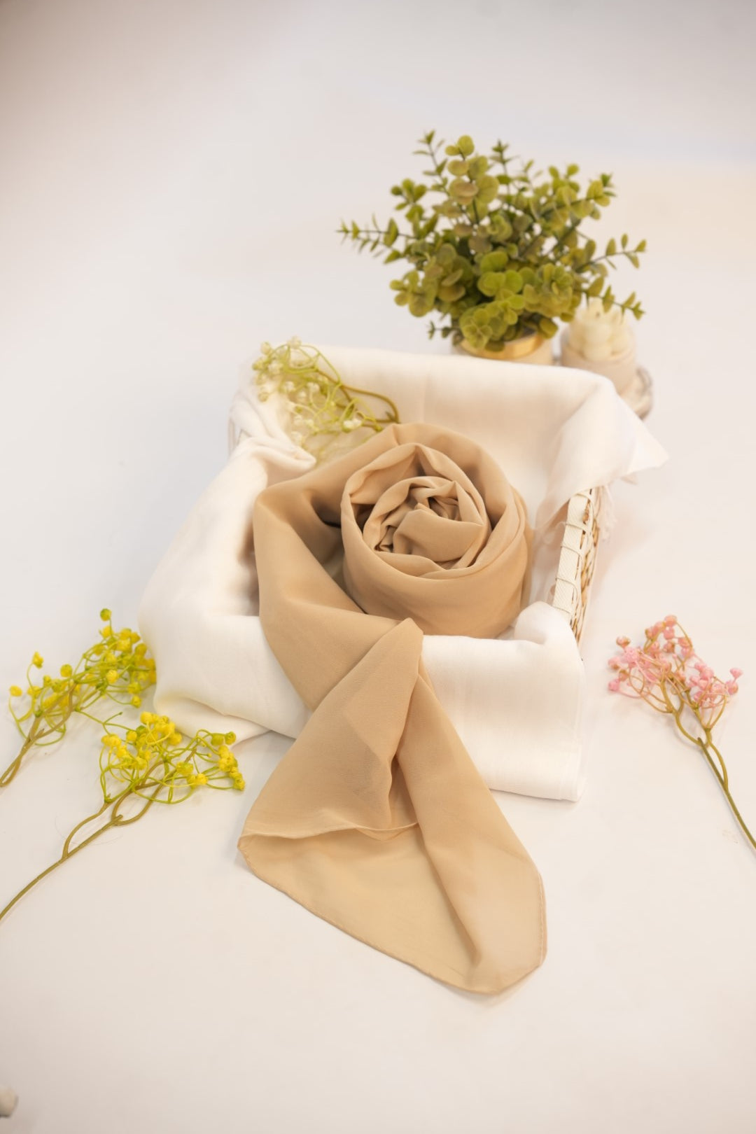 Georgette Hijab Sand