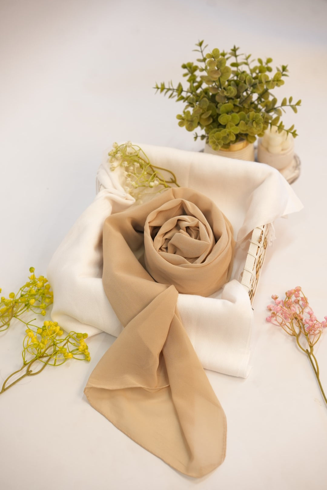 Georgette Hijab Sand