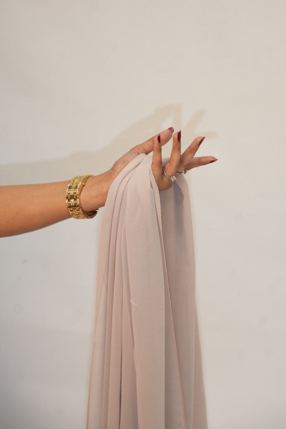 Georgette Hijab  Beige