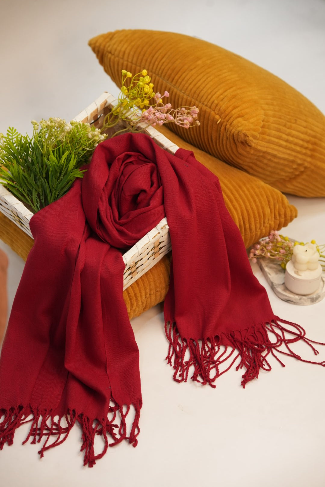 Pashmina Solid Dyed Stole