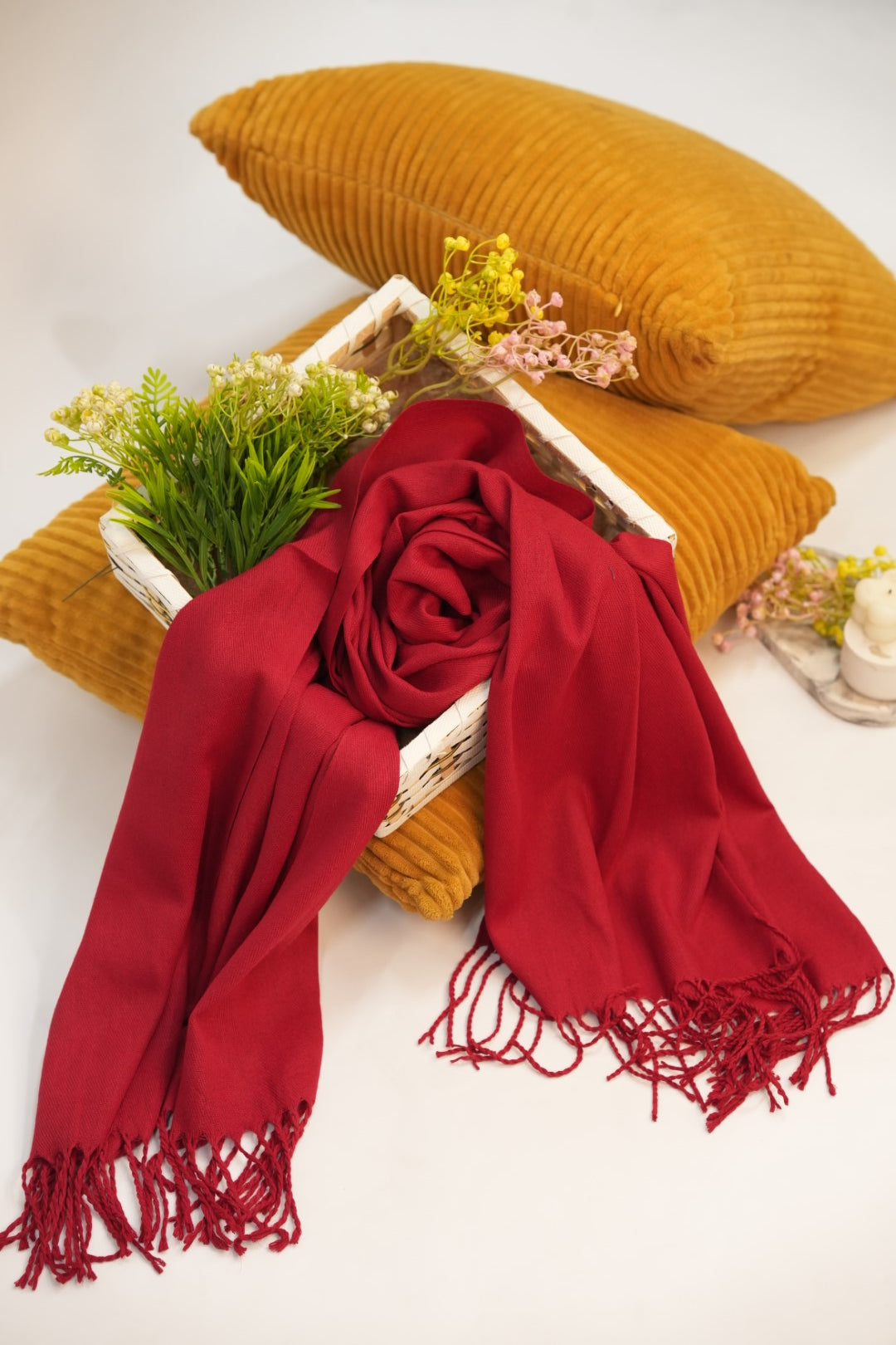 Pashmina Solid Dyed Stole