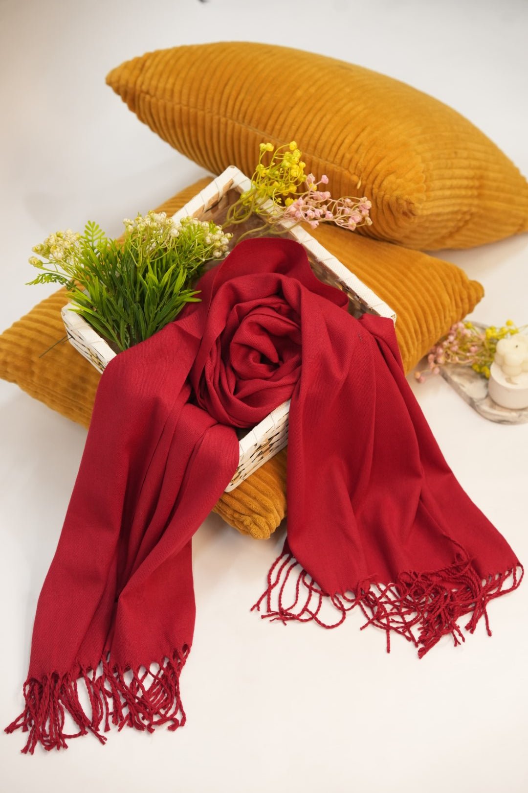Pashmina Solid Dyed Stole