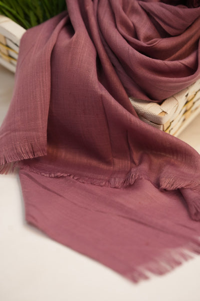 Turkish Slub Lawn - Light Plum