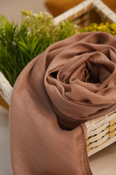 Turkish Slub Lawn - Cocoa