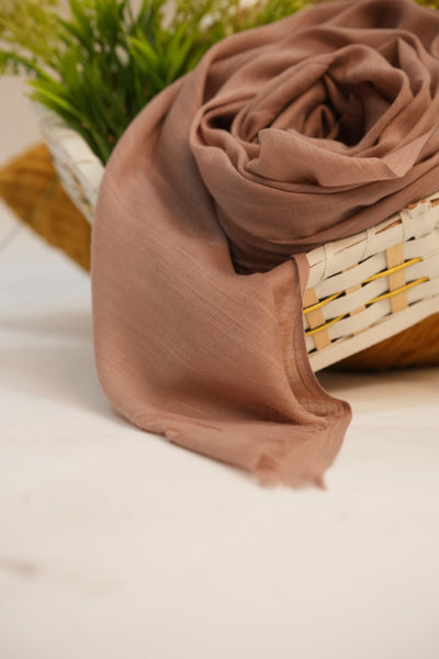 Turkish Slub Lawn - Cocoa