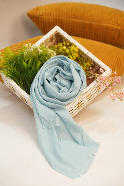 Turkish Slub Lawn - Slate Grey
