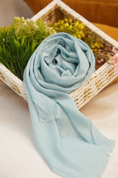 Turkish Slub Lawn - Slate Grey