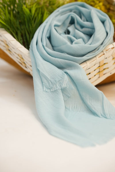 Turkish Slub Lawn - Slate Grey