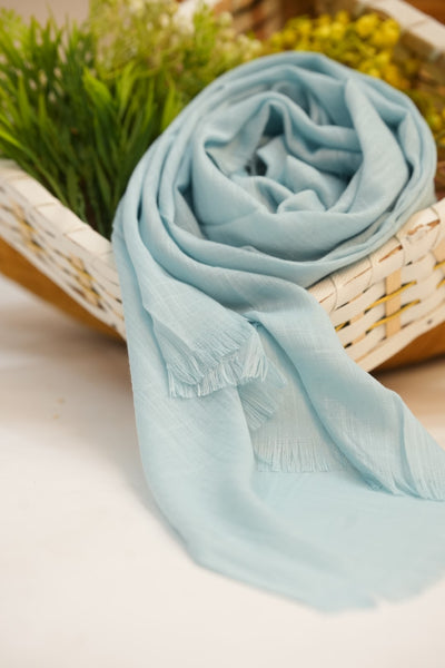Turkish Slub Lawn - Slate Grey