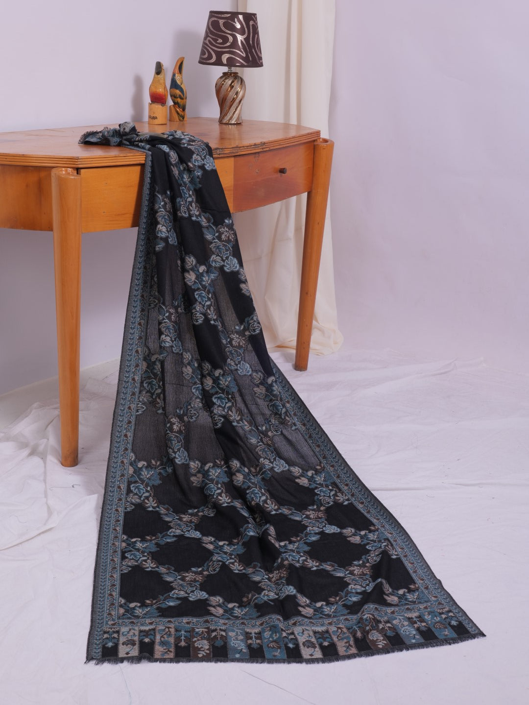 Pashmina Jacquard - Black