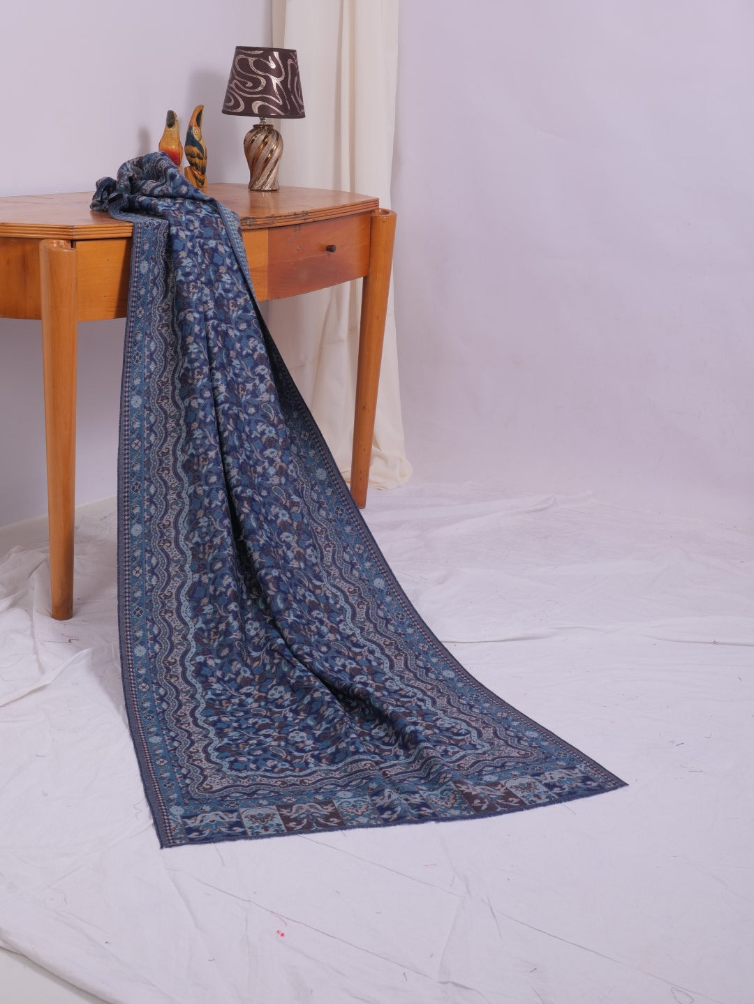 Pashmina Jacquard - Dark Blue