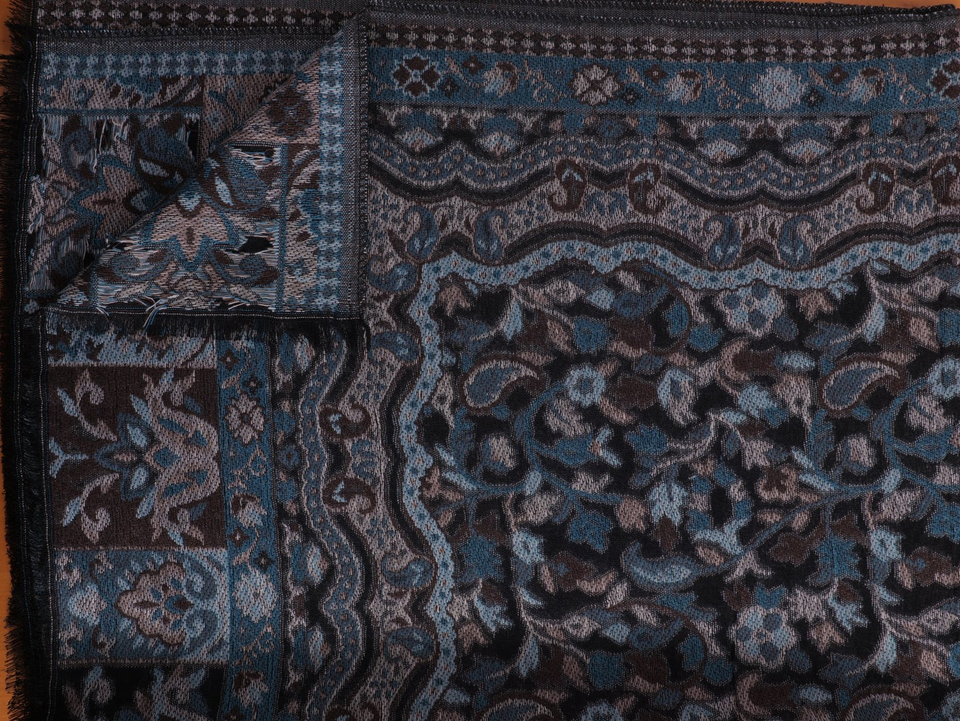 Pashmina Jacquard - Coal Black