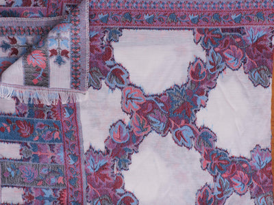 Pashmina Jacquard - White