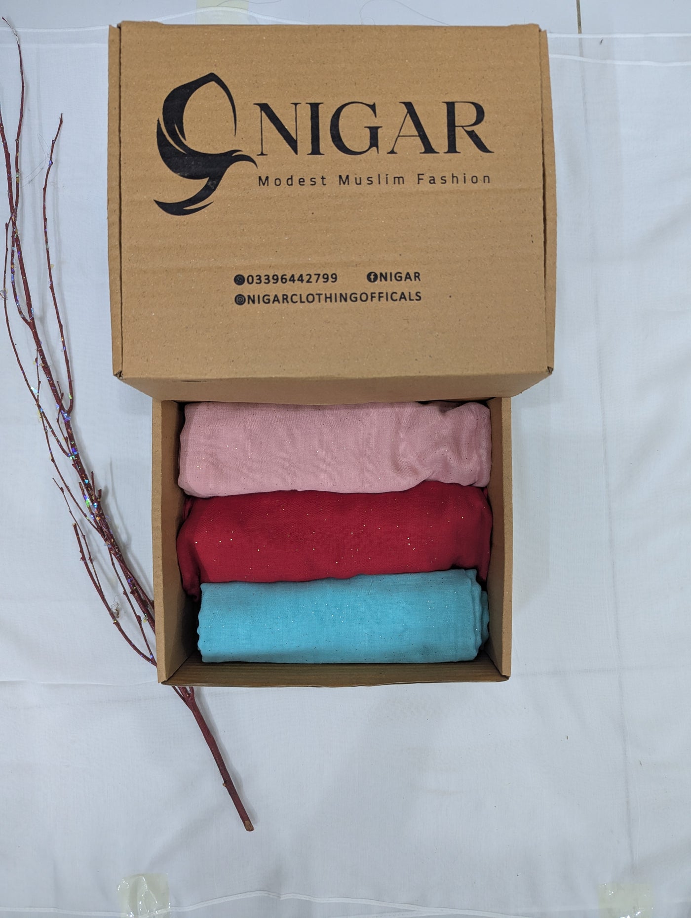 Georgette Hijab Pack Of 3
