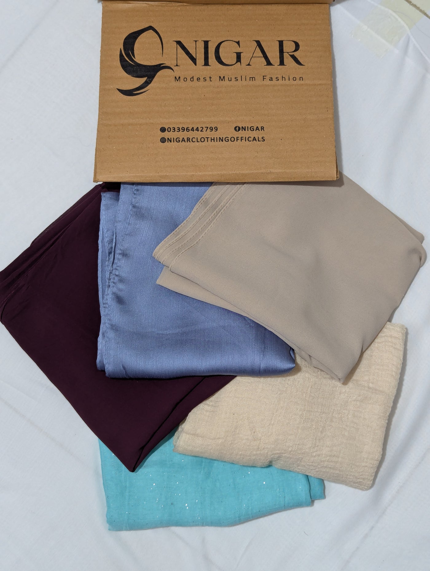 Law Glow Hijab Pack Of 5